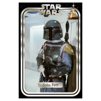 Plakát, Obraz - Star Wars - Boba Fett Retro Packaging, (61 x 91.5 cm)