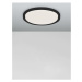 NOVA LUCE stropní svítidlo TROY kov a akrylový difuzor matná černá zvenku matná bílá uvnitř LED 