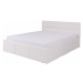 Bílá čalouněná postel 160x200 cm Claus