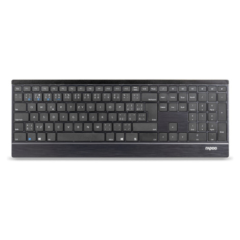 Rapoo E9500M ultratenká bezdrátová klávesnice CZ černá