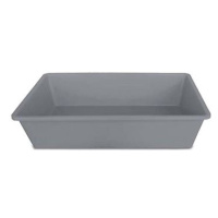 Stefanplast Cat litter tray 1 40 × 30 × 10cm šedá