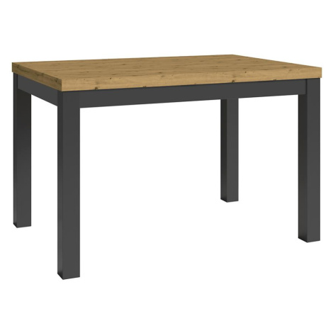 Stůl Oskar D120 artisan/černá BAUMAX