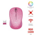 Trust Yvi FX Wireless Mouse 22336 Růžová