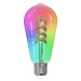LUUMR LUUMR Smart LED, E27, ST64, 4W, RGB, Tuya, WLAN, čirá, CCT