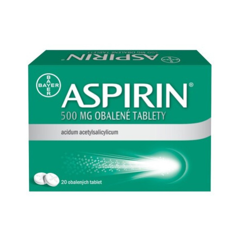 ASPIRIN 500MG obalené tablety 20