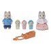 Sylvanian Families Rodina Husky s trojčaty