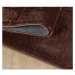 Kusový koberec Catwalk 2600 Brown kruh 120x120 cm