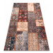 Koberec ANTIKA Ancient Rust patchwork terakota