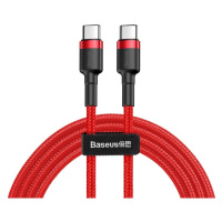 Baseus Cafule kabel USB-C PD 2.0 60W (20V/3A) 1m červený