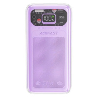 Acefast powerbank 10000mAh Sparkling Series rychlonabíjení 30W fialová (M1)