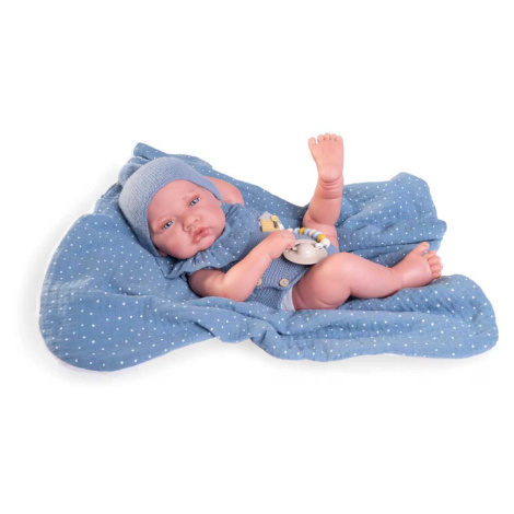 Antonio Juan 80219 SWEET REBORN NACIDO - realistická panenka miminko s celovinylovým tělem - 42 