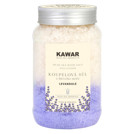 Kawar Koupelová sůl z Mrtvého moře Levandule 500 g
