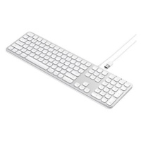 Satechi Aluminum Wired Keyboard for Mac - Silver - US