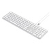 Satechi Aluminum Wired Keyboard for Mac - Silver - US