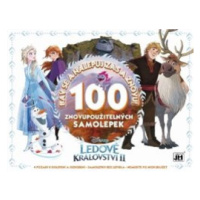 Samolepkové album Bav se a nalepuj zas a znovu Frozen 2