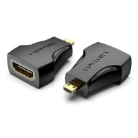 Vention Micro HDMI (M) to HDMI (F) Adapter Black