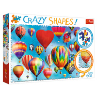 Trefl Puzzle 600 Crazy Shapes - Barevné balóny