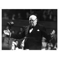 Fotografie Sir Winston Leonard Spencer Churchill, Keystone, 40 × 30 cm