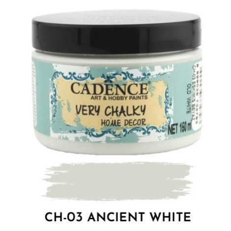 Křídová barva Cadence Very Chalky 150 ml - ancient white vintage bílá Aladine