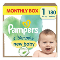 Pampers Harmonie New Baby S1 180ks