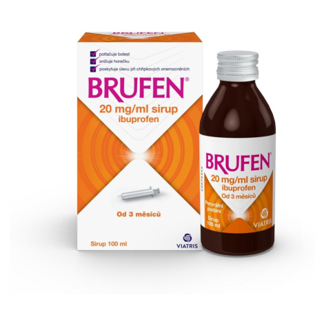 BRUFEN  Sirup 20mg/ml 100 ml II