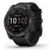 Chytré hodinky Garmin fenix 7X Sapphire Solar (010-02541-11) / 1,4" / NFC / vodotěsnost dle 100m