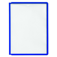 DURABLE Průhledná tabulka s profilovým rámečkem, pro DIN A4, bal.j. 10 ks, modrá