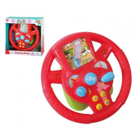 Volant plast průměr 26 cm na baterie se zvukem se světlem Teddies