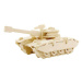 Dřevěné 3D puzzle Tank