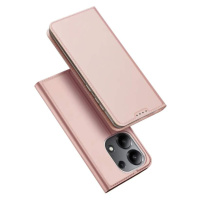 Knížkové pouzdro na Xiaomi Redmi Note 13 4G DUX DUCIS Skin Pink