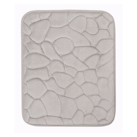 BO-MA, Protiskluzová koupelnová předložka 3D 133 sand, 50x80, šedá, koupelna