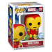 Funko POP! & Tee: Marvel- Holiday Iron Man (GITD) L