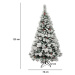 Zasněžený vánoční stromeček, ve více velikostech