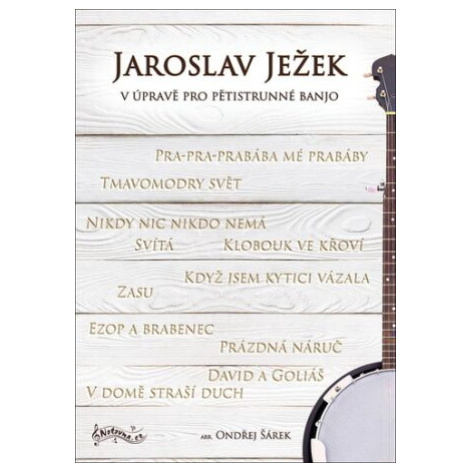 Jaroslav Ježek v úpravě pro pětistrunné banjo - Ondřej Šárek Notovna.cz