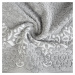 Bavlněný froté ručník se vzorem SAM 50x90 cm, šedá/bílá, 500 gr Mybesthome Varianta: ručník - 1 