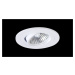 BPM Vestavné svítidlo Aluminio Blanco, bílá, 1x50W, 12V 4908 4210