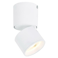 ACA Lighting bodové svítidlo nástěnné LED 5W COB 80° 3000K 400LM bílá hliník D5,6XH10CM PLUTO RA