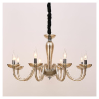 ACA Lighting Crystal závěsné svítidlo BLK82188PCNC