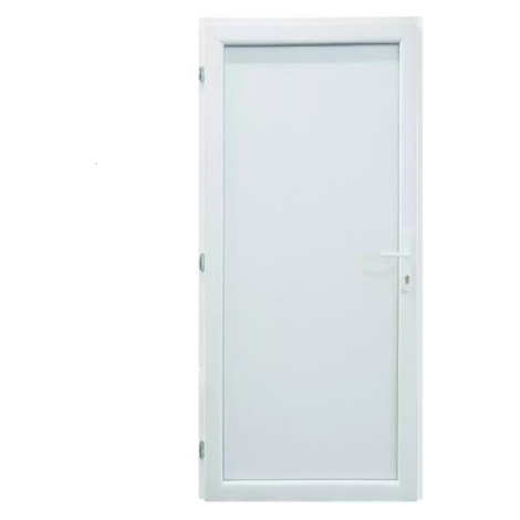 Vchodové dveře Larino Eco D18 90L 100x208x6 bílé BAUMAX