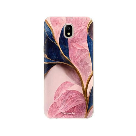 iSaprio Pink Blue Leaves pro Samsung Galaxy J5 (2017)