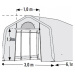 ShelterLogic plachtový 3,0 x 6 35 mm - 70652EU plachtový 3,0 x 6,1 m 35 mm 70658EU