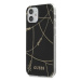 Kryt Guess GUHCP12SPCUCHBK iPhone 12 mini 5,4" black hardcase Gold Chain Collection (GUHCP12SPCU