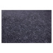 Betap koberce AKCE: 200x460 cm SUPER CENA: Černý univerzální koberec metrážní Budget - Bez obšit