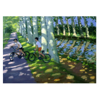 Obrazová reprodukce Canal du Midi, France, Andrew Macara, 40 × 30 cm