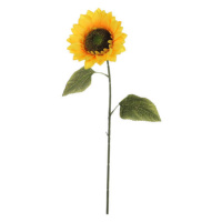 Slunečnice řezaná umělá žlutá 72cm