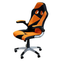 IDEA nábytek Kancelářské křeslo Racer Orange