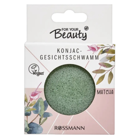for your Beauty Konjaková houbička na čištění obličeje, různé druhy