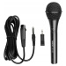 Sven MK-100 karaoke mikrofon 3,5mm velký jack 6,3mm dynamický estrádní Xlr