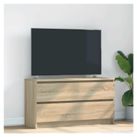 vidaXL TV skříňka dub sonoma 100x35x54 cm kompozitní dřevo