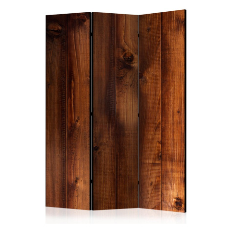 Paraván Pine Board Dekorhome 225x172 cm (5-dílný) Artgeist